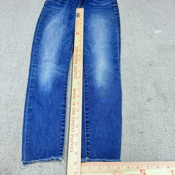Lucky Brand Jeans Ava Crop Blue Pockets Women’s Size 4 - Picture 3 of 12